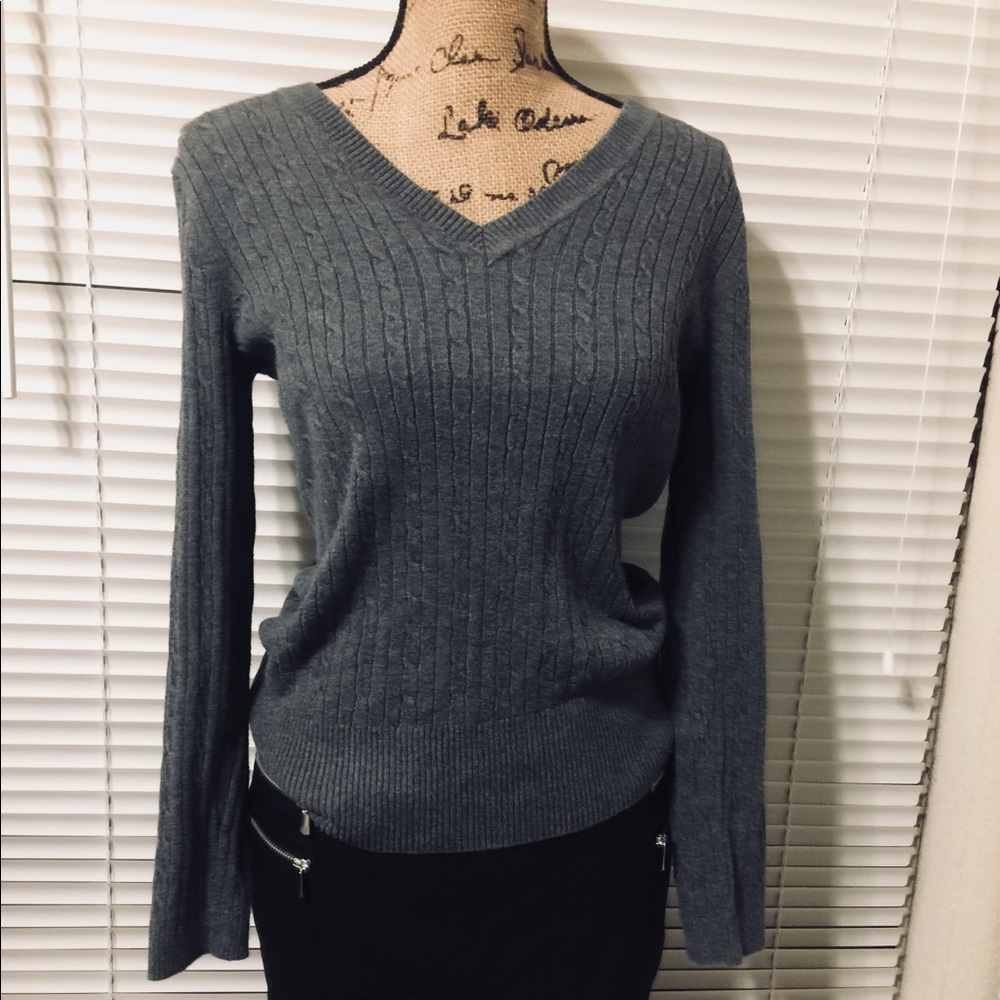 3 items of bundle. Tommy Knit Sweater+H&M Skirt.
